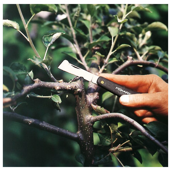 Briceag de altoit FISKARS K60 125900, otel inoxidabil, negru