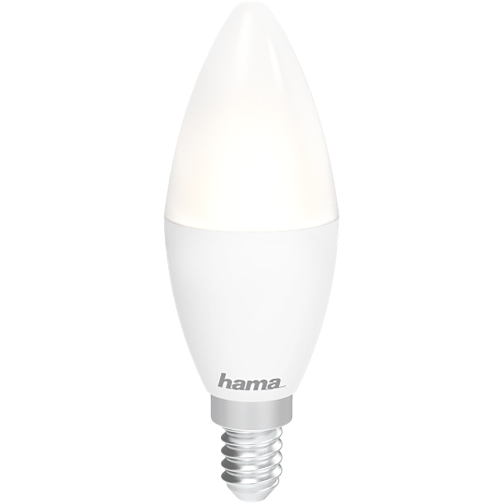 Bec LED Smart HAMA 176602, E14, 5.5W, 470lm, Wi-Fi, lumina variabila, compatibil Alexa