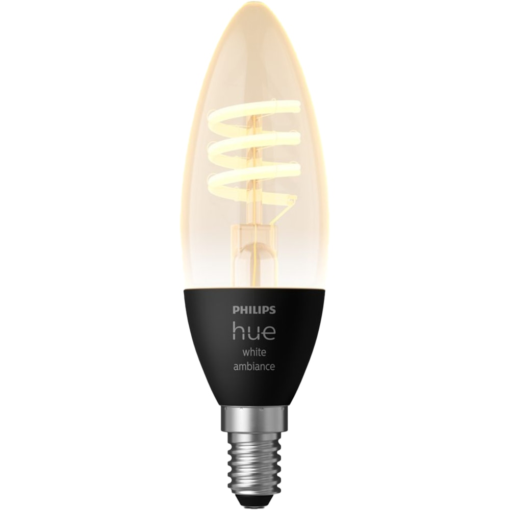 Bec LED Smart PHILIPS Hue 8719514411807, E14, 4.6W, 350lm, Wi-Fi, lumina variabila, compatibil Alexa, Google Assistant