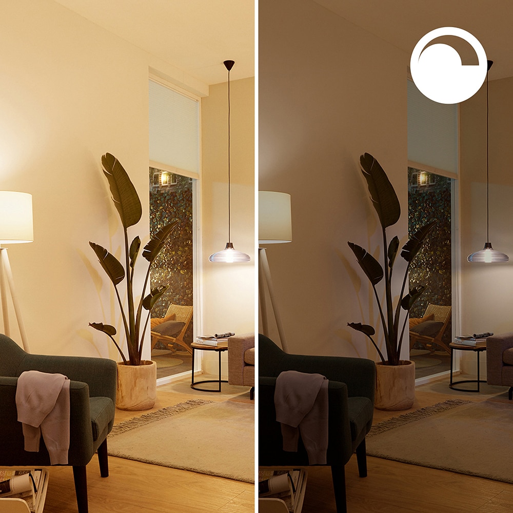 Bec LED Smart PHILIPS 8719514437333, E14, 4.9W, 470lm, Wi-Fi, lumina variabila, compatibil Alexa, Google Assistant