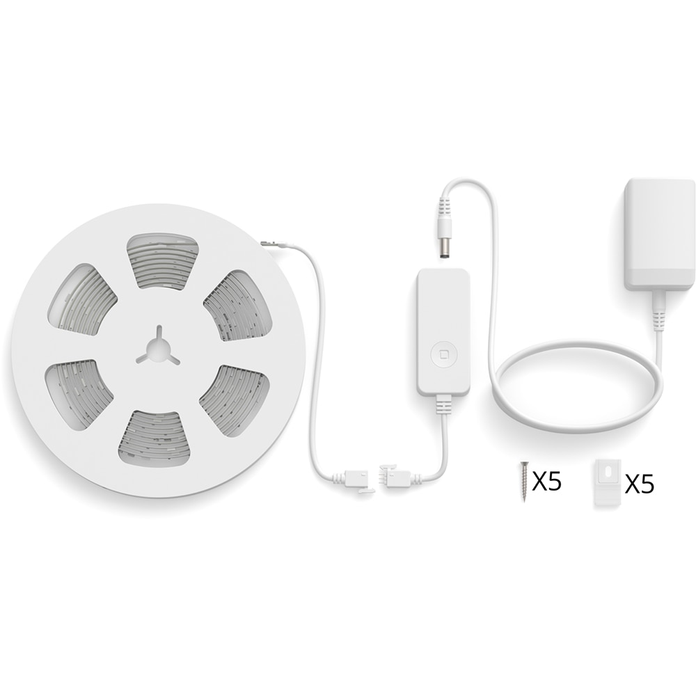 Banda LED Smart WIZ 8720169078222, Wi-Fi, LED RGB, 5.3W, 4m