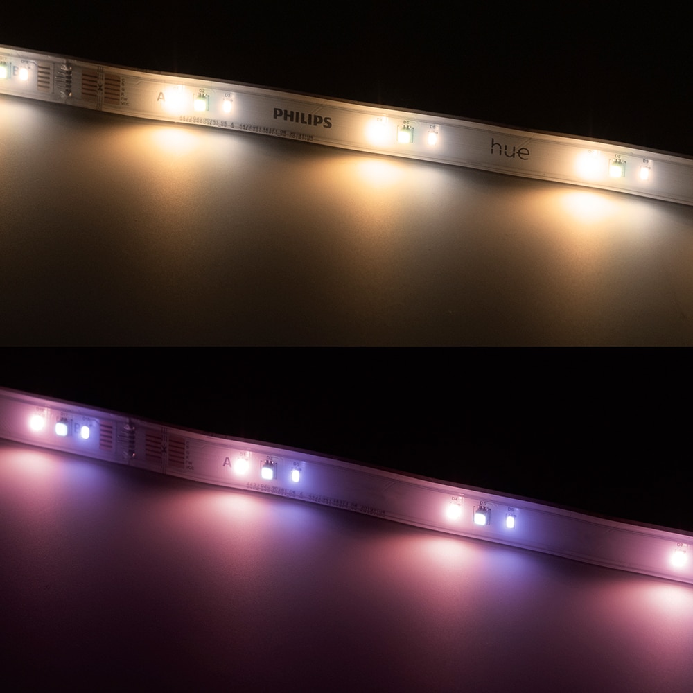 Banda LED Smart PHILIPS Hue 8720169326699, RGBW, 20W, 1700lm, 5m