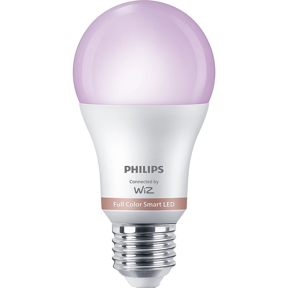 Bec LED Smart PHILIPS 8720169170933, E27, 8.5W, 806lm, Wi-Fi, lumina variabila, compatibil Alexa, Google Assistant