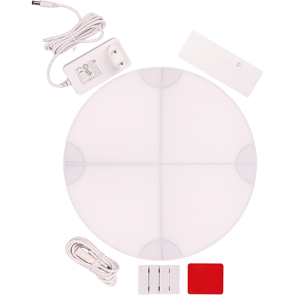 Kit extensie panouri luminoase LED modulare Smart Myria Arc MY2276-4, RGBW, Wi-Fi, 130lm, 4 bucati