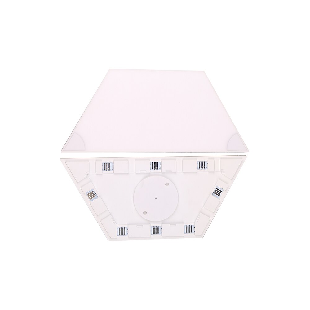 Kit extensie panouri luminoase LED modulare Smart Myria Trapezoidal MY2277-4, RGBW, Wi-Fi, 226lm, 4 bucati