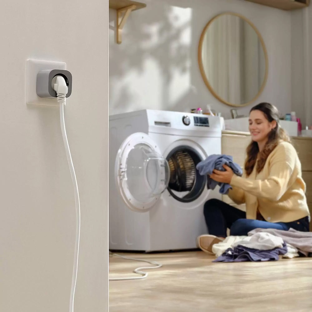 Adaptor priza smart ECOFLOW SmartPlug, EU, gri