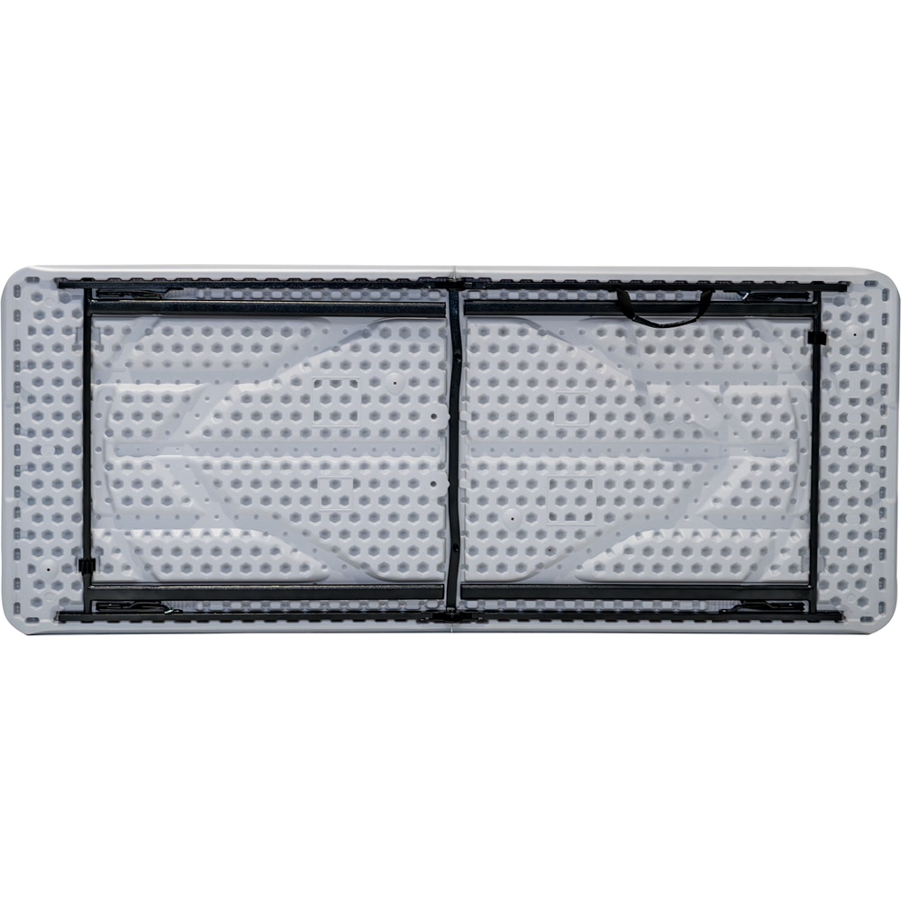 Masa terasa NEWSTORM Luka, 182.8 x 75.2 x 74.3 cm, alb-negru