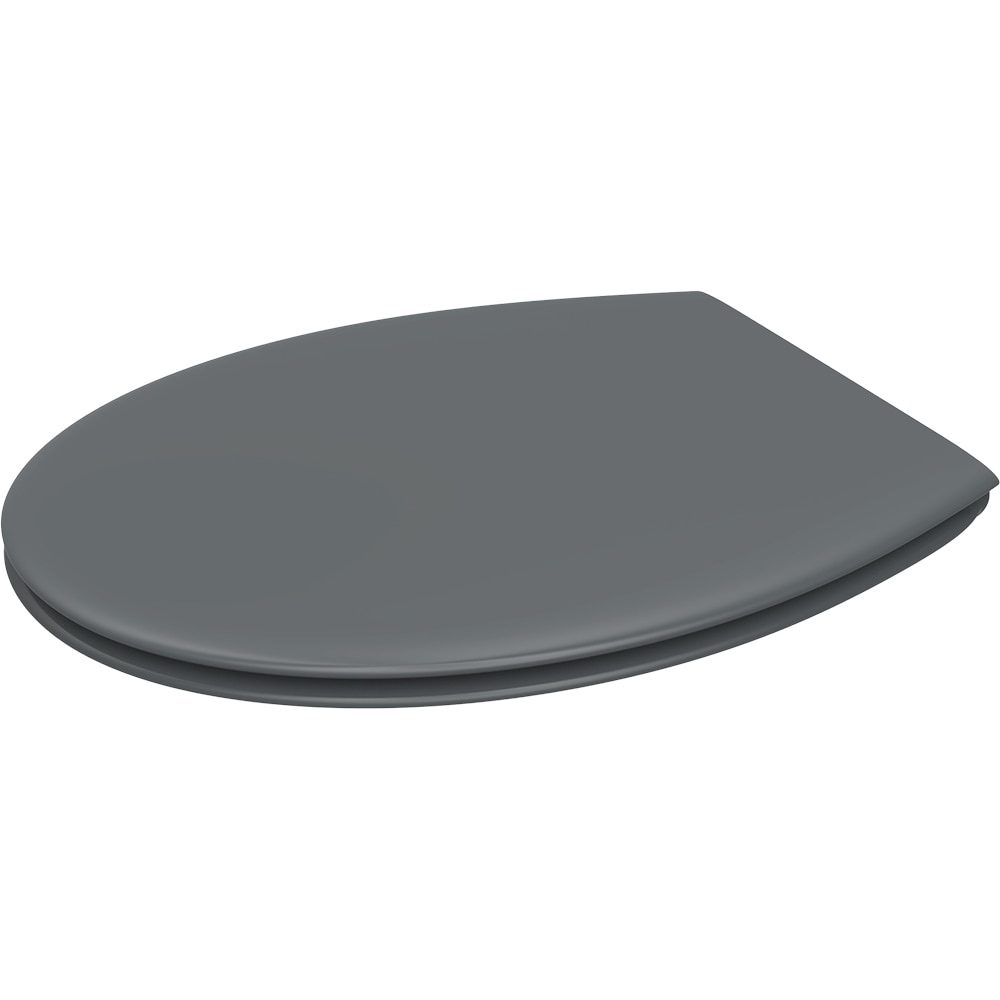 Capac WC GOODHOME Saloma BU0552Q3, inchidere lenta, duroplast, gri