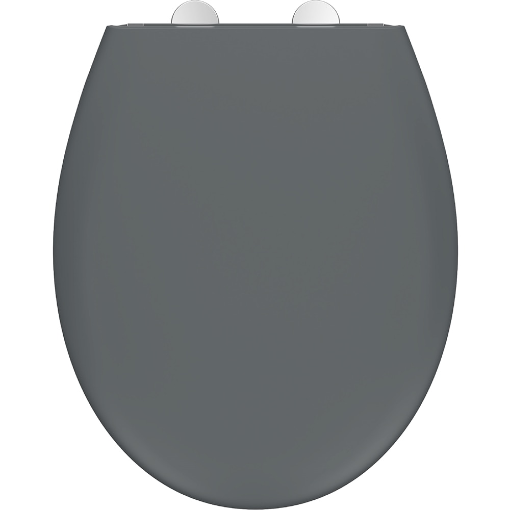 Capac WC GOODHOME Saloma BU0552Q3, inchidere lenta, duroplast, gri