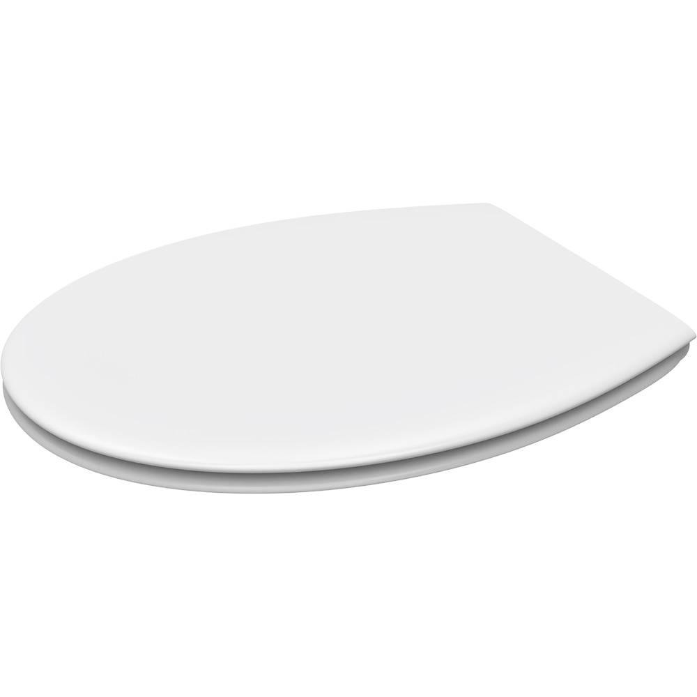 Capac WC GOODHOME Saloma BU0552Q3WG, inchidere lenta, duroplast, alb