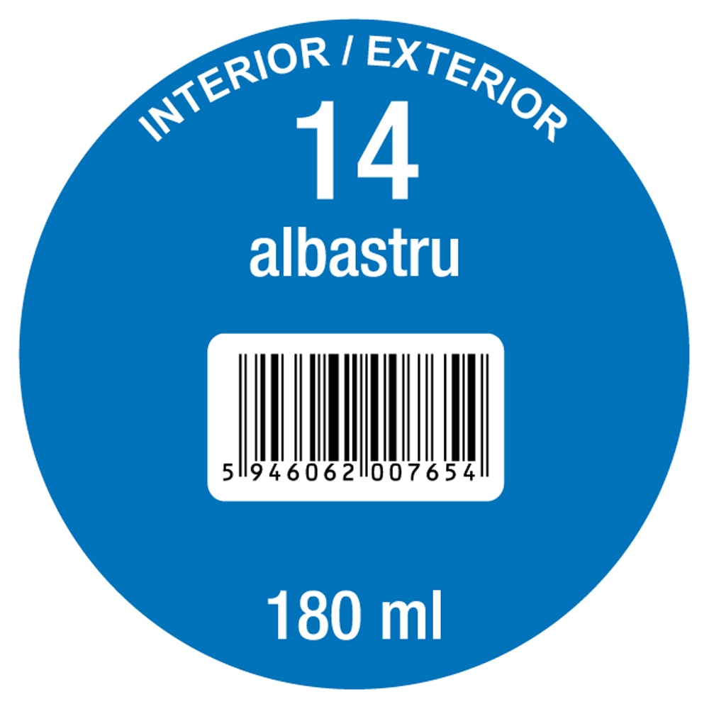 Pigment super concentrat OSKAR 14, interior/exterior, 180ml, albastru