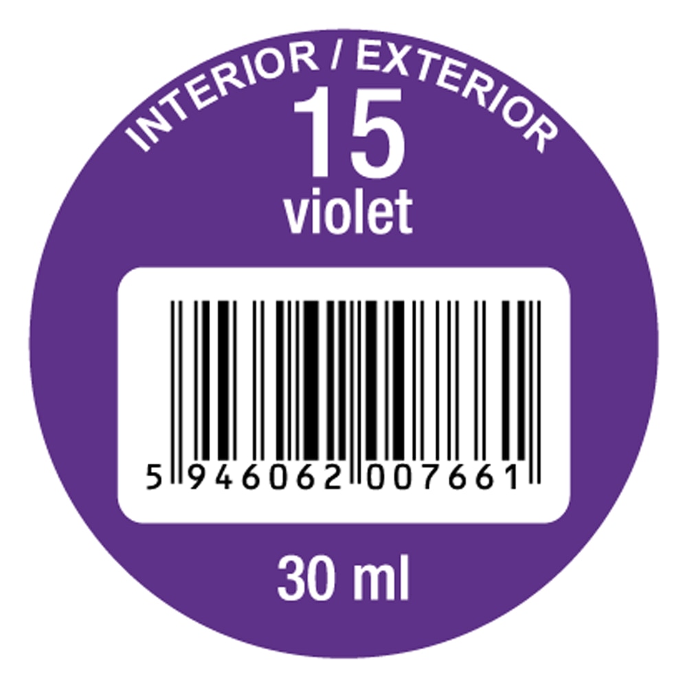 Pigment super concentrat OSKAR 15, interior/exterior, 30ml, violet
