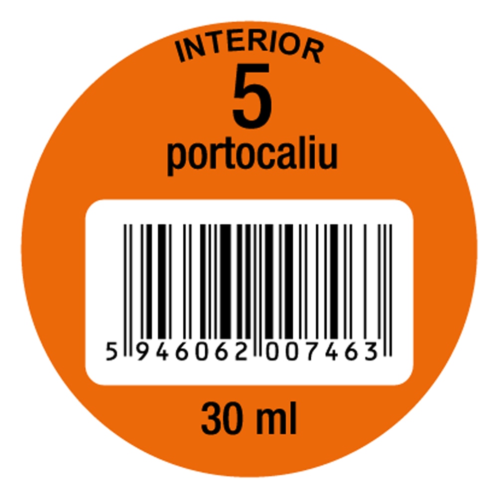 Pigment super concentrat OSKAR 5, interior/exterior, 30ml, portocaliu
