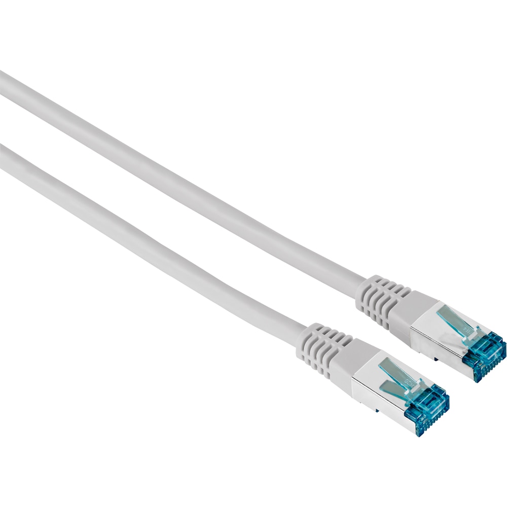 Cablu de retea F/UTP Cat6 HAMA 200922, 1.5m, gri