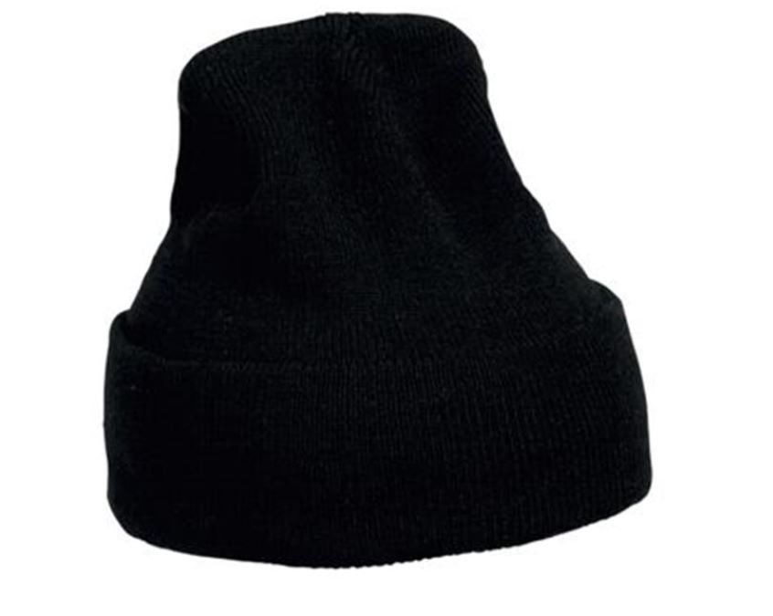 Caciula tricotata, neagra, marimea L