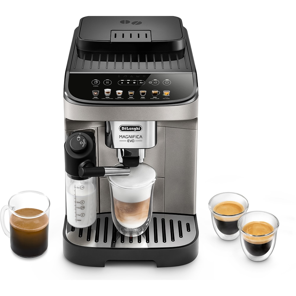 Espressor automat DELONGHI Magnifica Evo ECAM290.81.TB, 1.8l, 1450W, 15 bar, argintiu inchis-negru