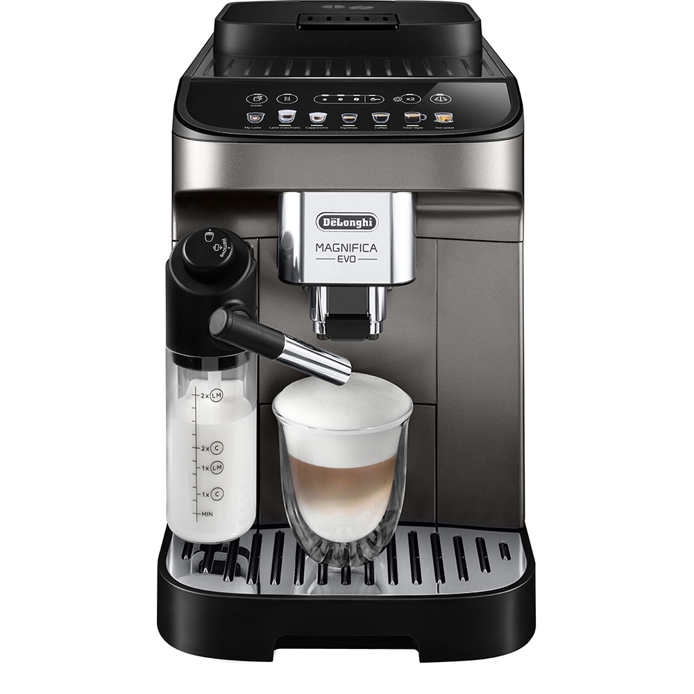 Espressor automat DELONGHI Magnifica Evo ECAM290.81.TB, 1.8l, 1450W, 15 bar, argintiu inchis-negru
