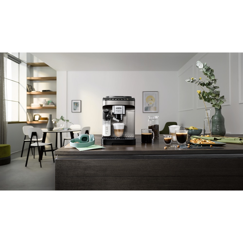 Espressor automat DELONGHI Magnifica Evo ECAM290.81.TB, 1.8l, 1450W, 15 bar, argintiu inchis-negru
