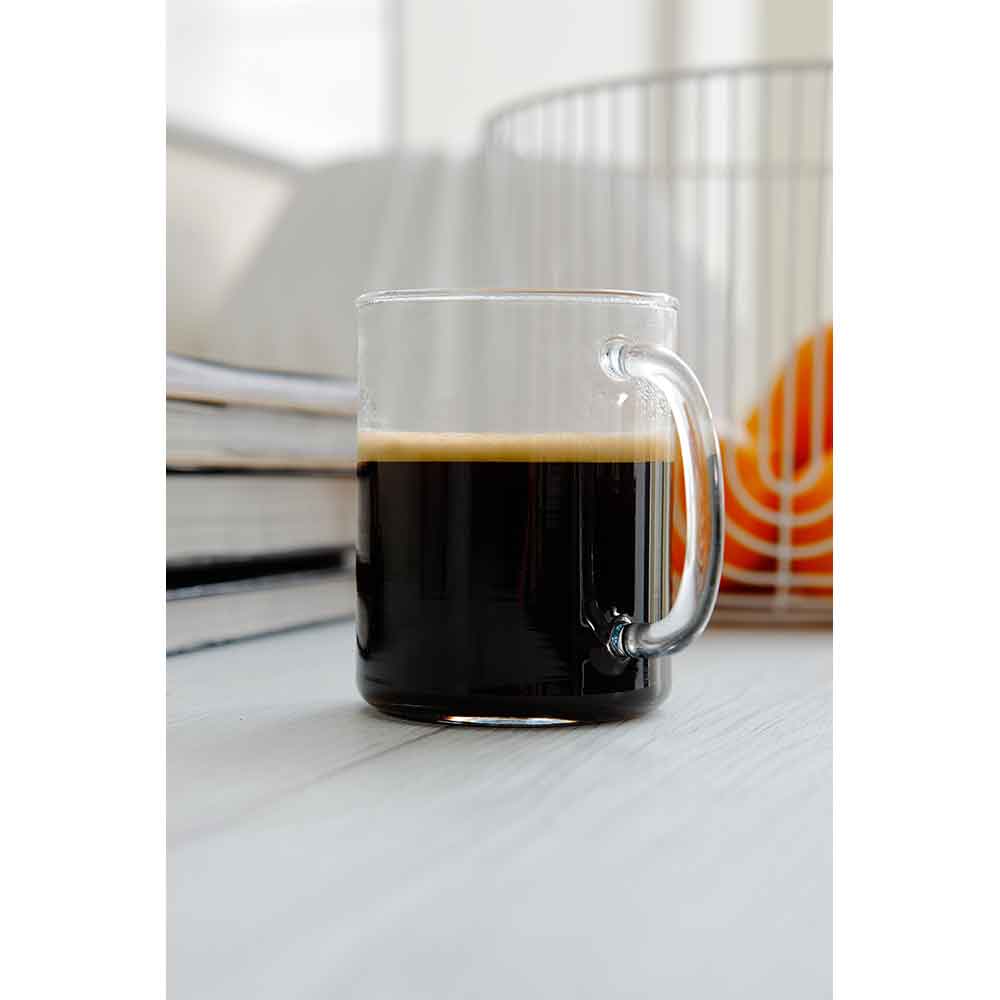 Set pahare DELONGHI DLSC320 Americano, 2 piese, 0.25l, sticla, transparent