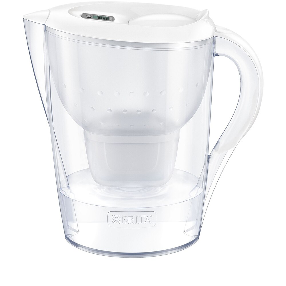 Cana filtranta BRITA Marella XL + 3 filtre Maxtra Pro BR1052782, 3.5l, alb-transparent