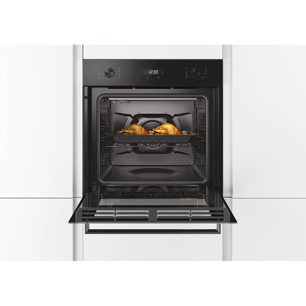 Cuptor incorporabil CANDY FCM996NRL, Electric, Gatire cu abur, Autocuratare pirolitica, 70 l, Clasa A, negru
