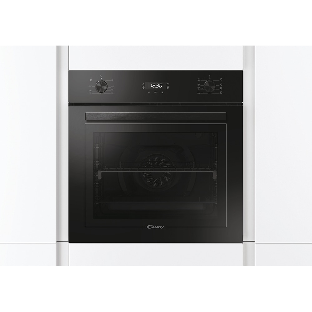 Cuptor incorporabil CANDY FCM955NRL, Electric, Gatire cu abur, Autocuratare catalitica, 70 l, Clasa A+, negru