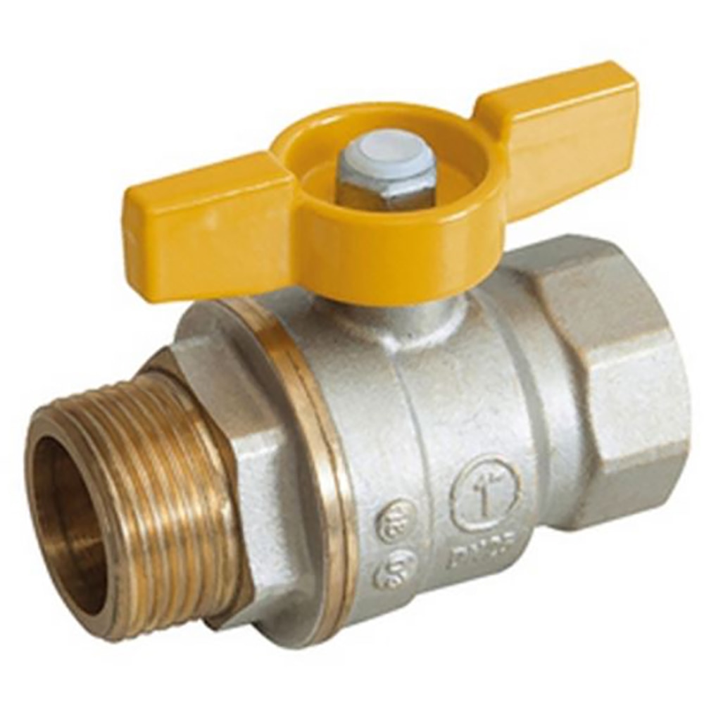 Robinet gaz fluture GIACOMINI R734GAX005, 1", alama