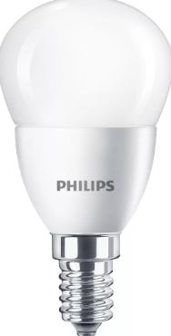 Bec LED, E14, 40W, 4000K, sticla, model lumanare  Philips