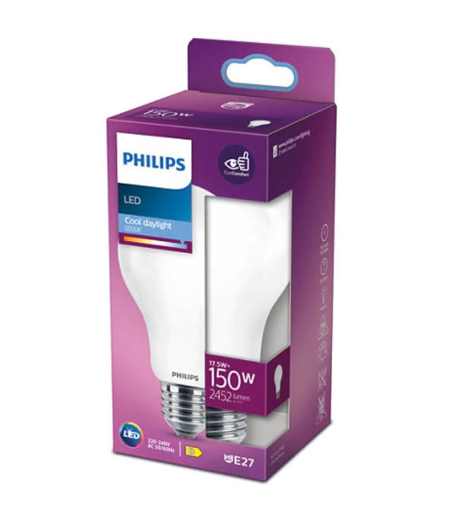 Bec LED, E27, 17.5 W, A67  Philips