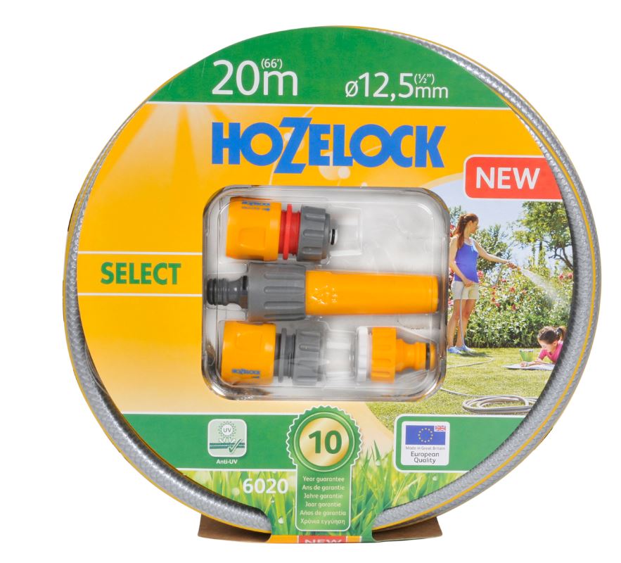 Kit furtun si accesorii, 20 m  Hozelock Select