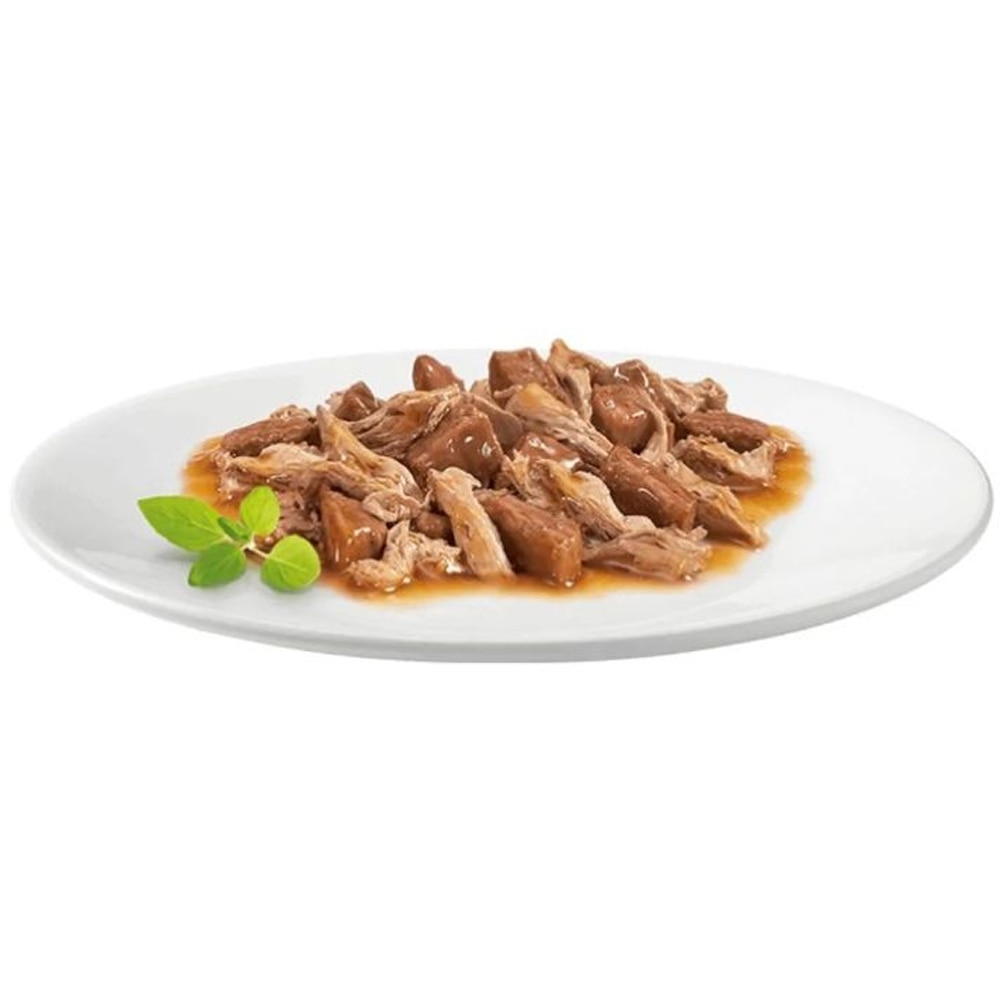 Hrana umeda pentru pisici PURINA GOURMET Gold, Vita si pui, 85 g