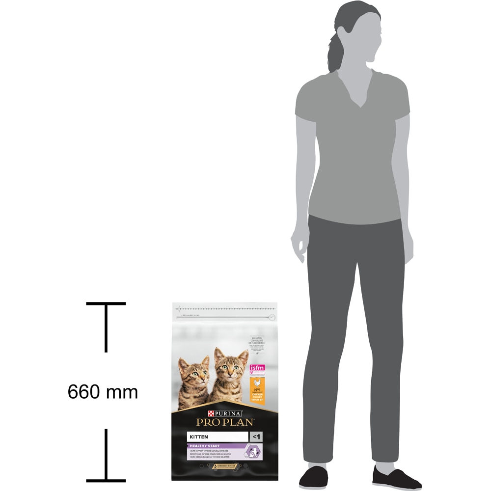 Hrana uscata pentru pisici PURINA PRO PLAN Healthy Start, Junior, Pui, 10 kg