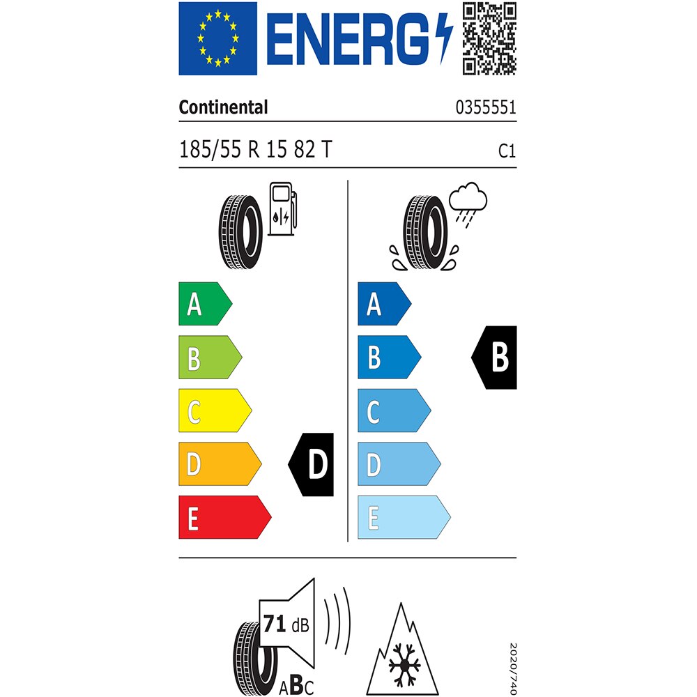 Anvelopa iarna CONTINENTAL WinterContact TS 870 185/55R15 82T