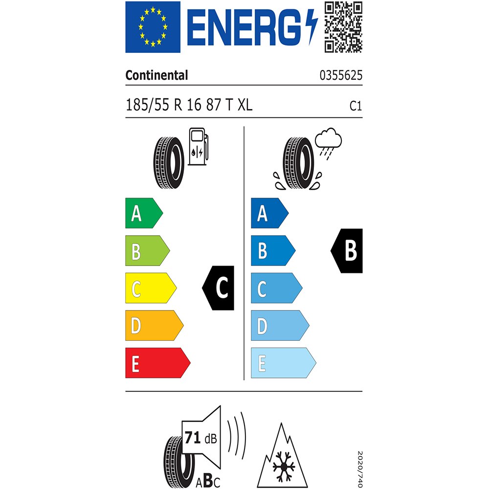 Anvelopa iarna CONTINENTAL WinterContact TS 870 185/55R16 87T
