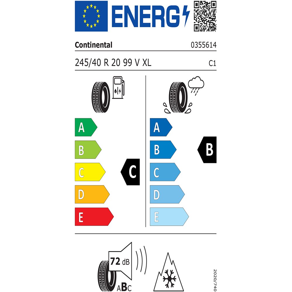 Anvelopa iarna CONTINENTAL WinterContact TS 860 S 245/40R20 99V