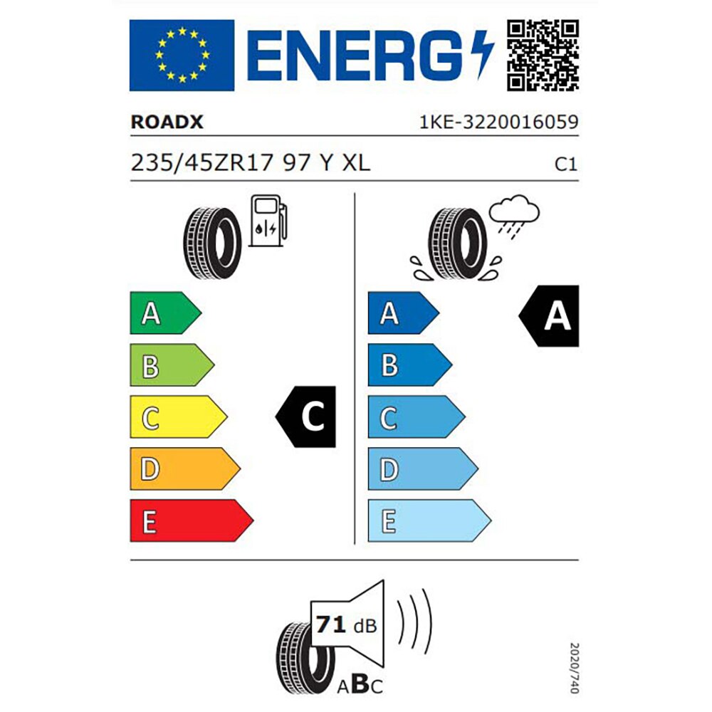 Anvelopa vara ROADX RxMotion DU71 235/45R17 97Y XL