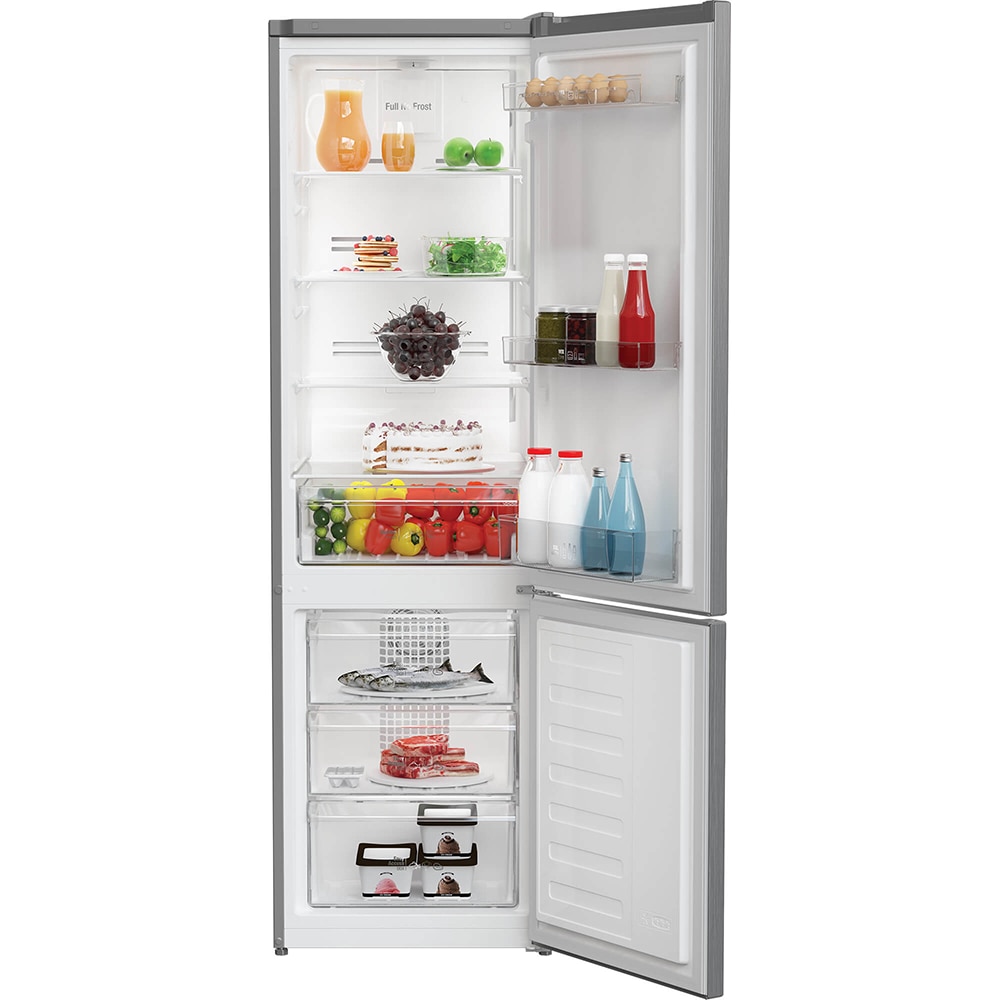 Combina frigorifica ARCTIC AK54305M40NFS, No Frost, 266 l, H 181 cm, Clasa E, argintiu