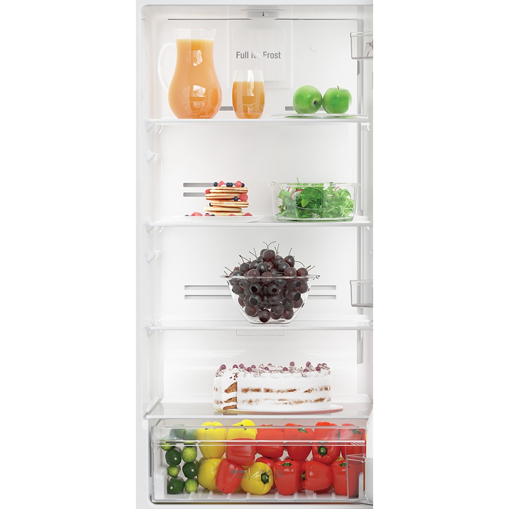 Combina frigorifica ARCTIC AK54305M40NFS, No Frost, 266 l, H 181 cm, Clasa E, argintiu