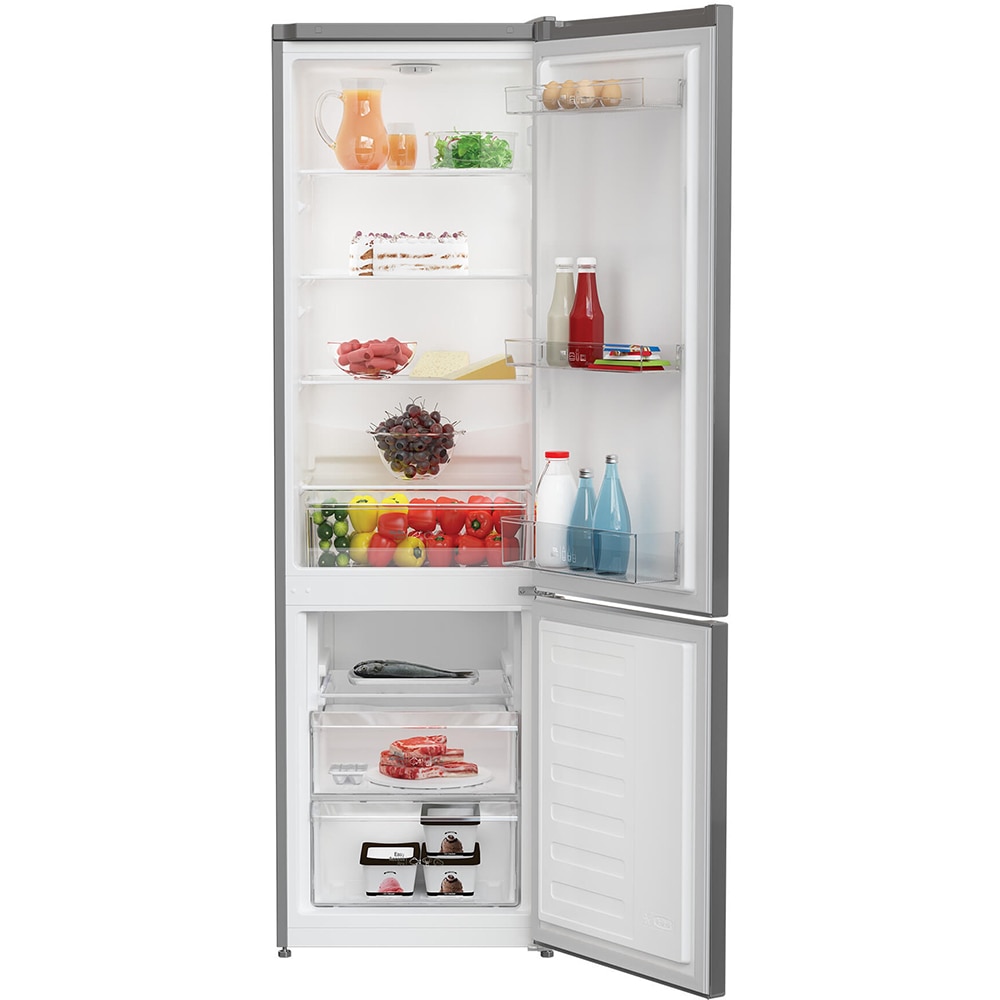 Combina frigorifica ARCTIC AK54305M40S, 291 l, H 181 cm, Clasa E, argintiu