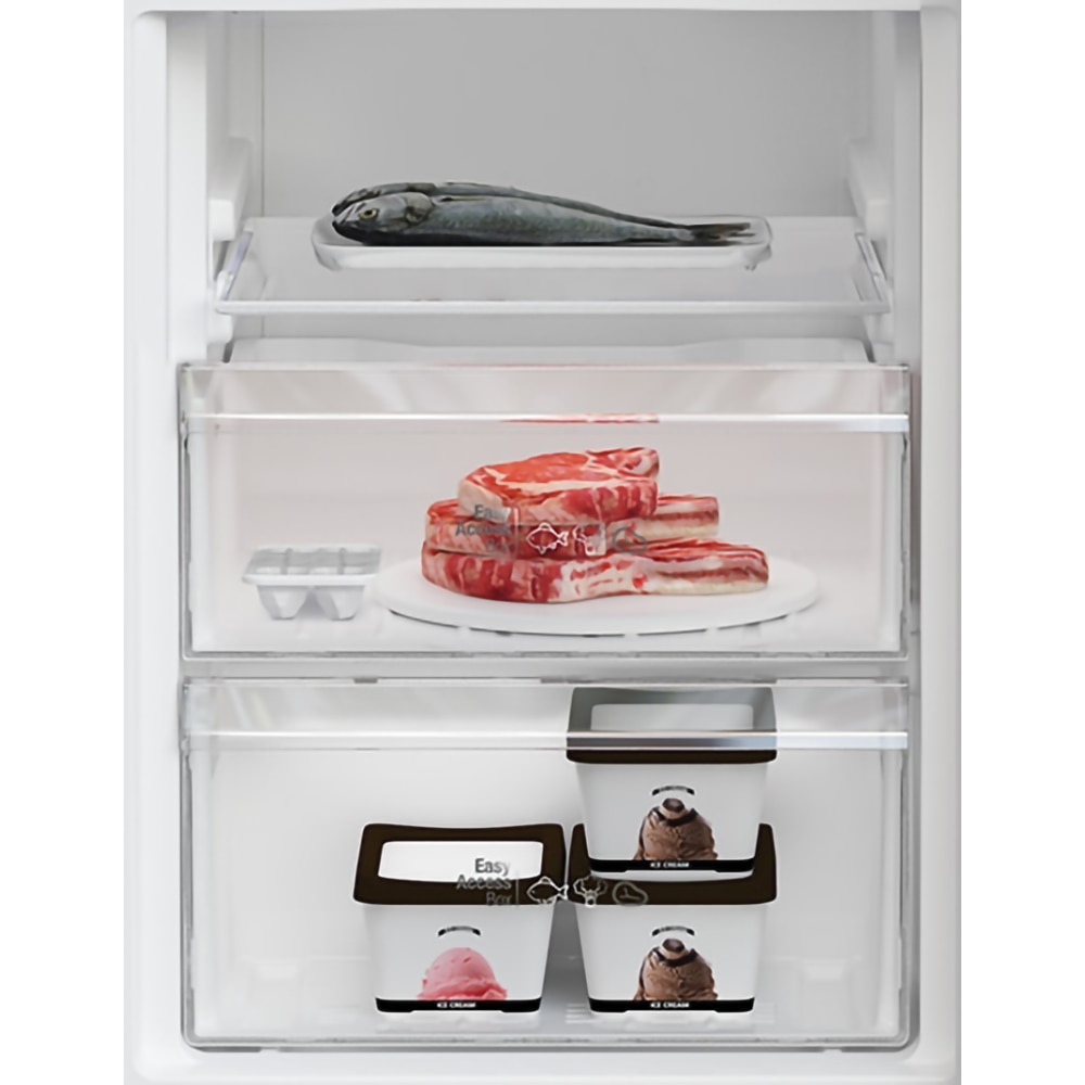 Combina frigorifica ARCTIC AK54305M40S, 291 l, H 181 cm, Clasa E, argintiu