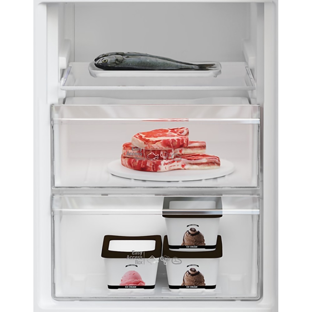 Combina frigorifica ARCTIC AK54305M40W, 291 l, H 181 cm, Clasa E, alb