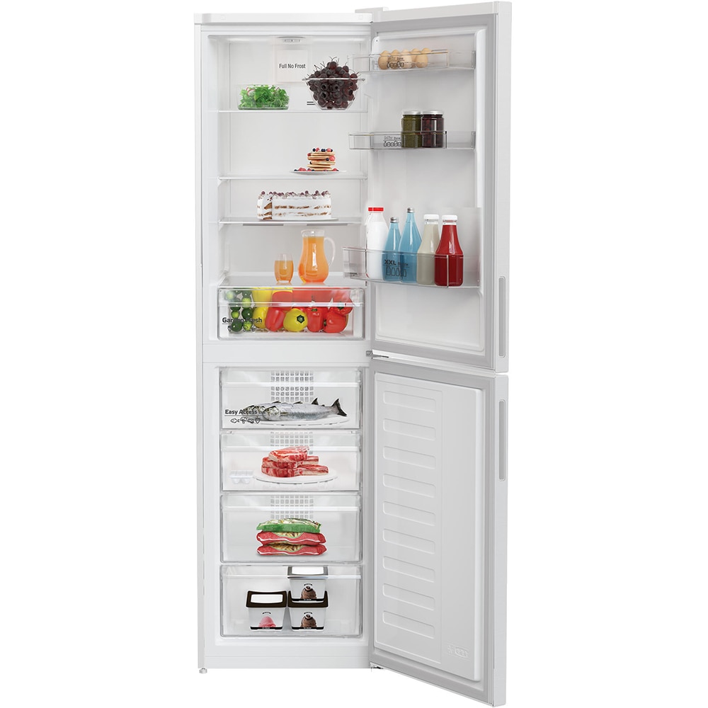 Combina frigorifica ARCTIC AK60386M40NFW, Full No Frost, 358 l, H 202.5 cm, Clasa E, alb