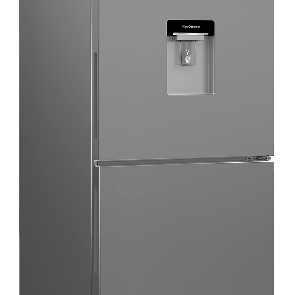 Combina frigorifica ARCTIC AK60406M40DS, 386 l, H 202.5 cm, Clasa E, Dozator apa, argntiu