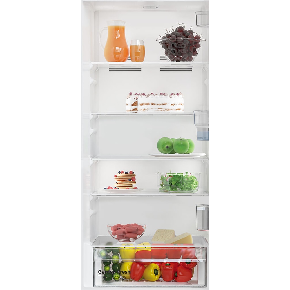 Combina frigorifica ARCTIC AK60406M40DS, 386 l, H 202.5 cm, Clasa E, Dozator apa, argntiu