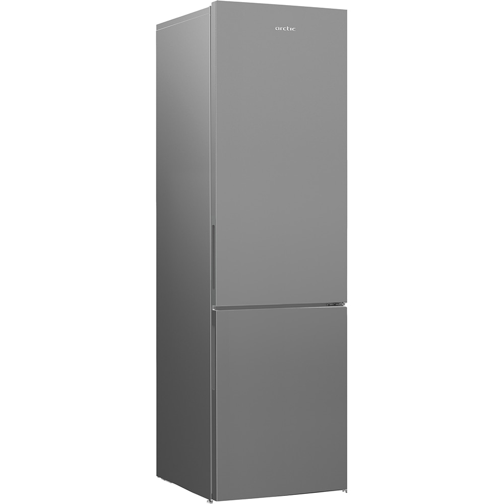 Combina frigorifica ARCTIC AK60406M40S, 386 l, H 202.5 cm, Clasa E, argintiu