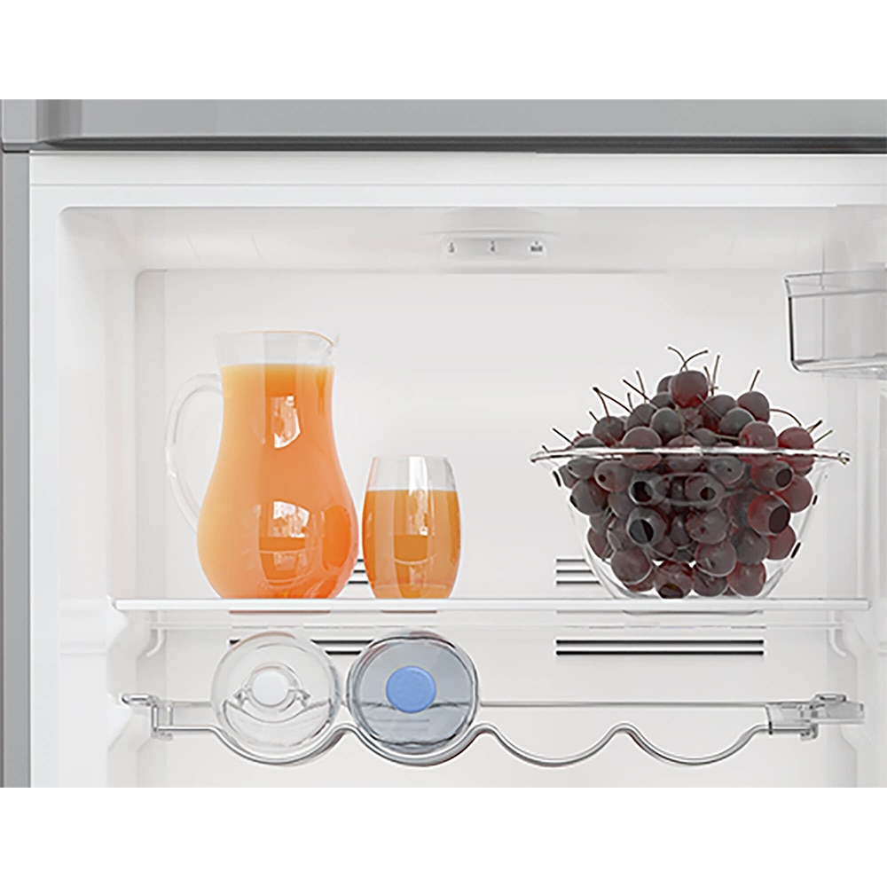 Combina frigorifica ARCTIC AK60406M40S, 386 l, H 202.5 cm, Clasa E, argintiu