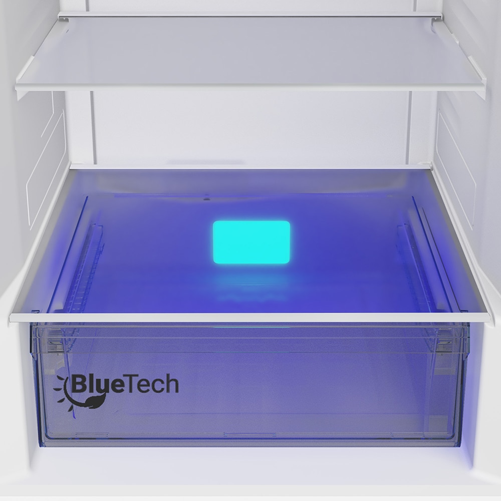 Combina frigorifica ARCTIC ARK60407E5NFS, Full No Frost, 355 l, H 203.5 cm, Clasa D, argintiu