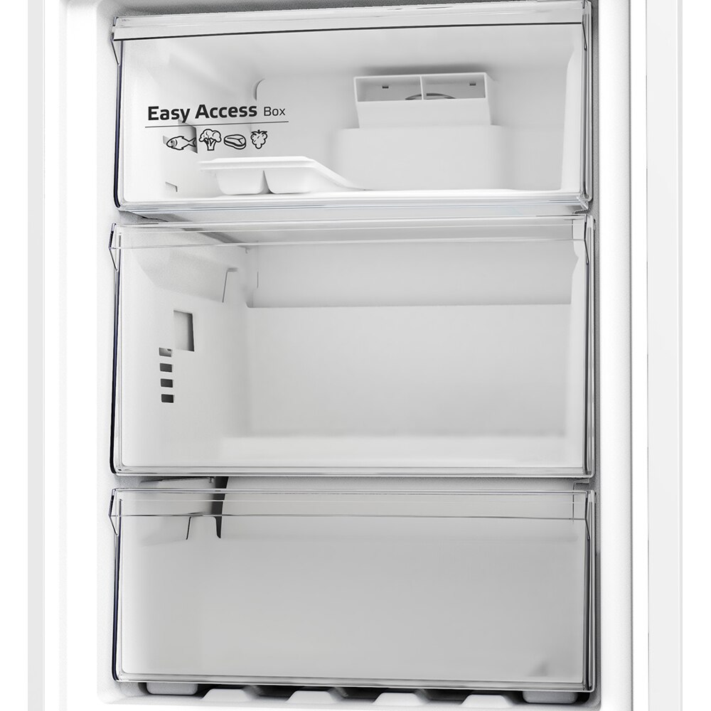 Combina frigorifica ARCTIC ARK60407E5NFS, Full No Frost, 355 l, H 203.5 cm, Clasa D, argintiu