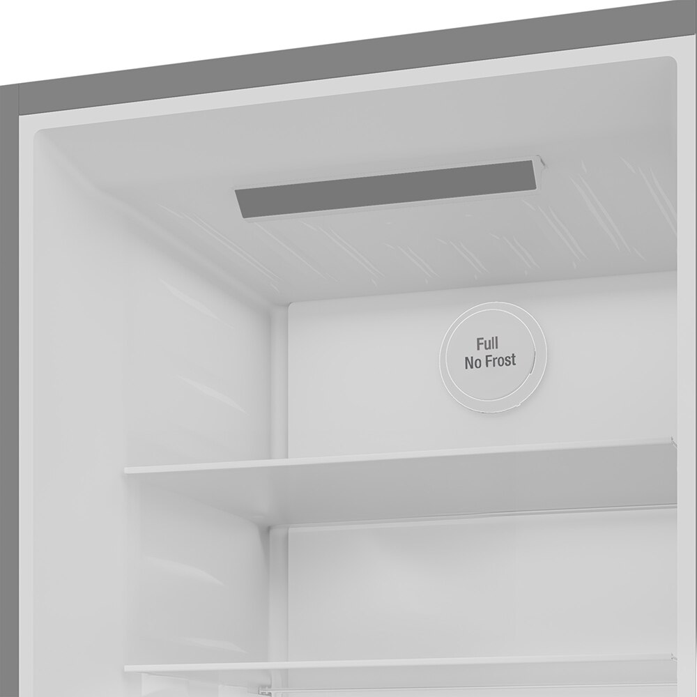 Combina frigorifica ARCTIC ARK60407E5NFS, Full No Frost, 355 l, H 203.5 cm, Clasa D, argintiu