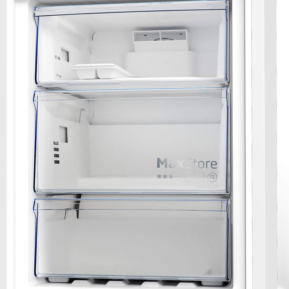 Combina frigorifica BEKO B3RCNA364HXBR1, No Frost, 316 l, H 186.5 cm, Clasa E, dark inox